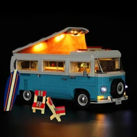 brickbling led light kit for 10279 t2 camper van collectible model car toy no building blocks