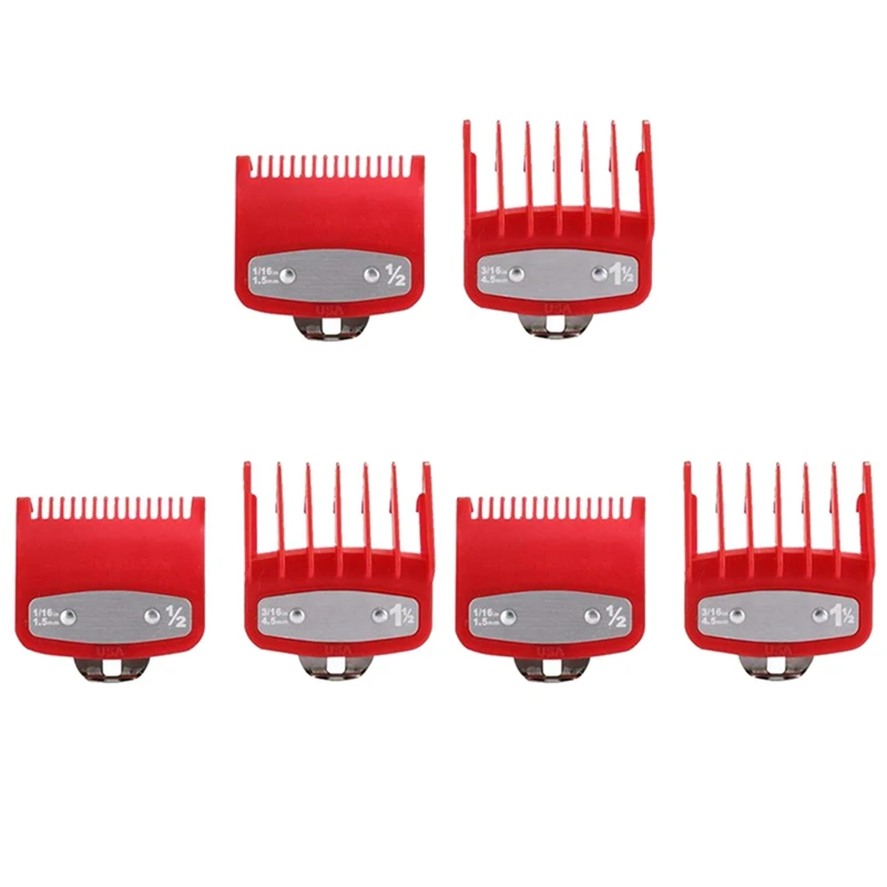 AD-3X For Wahl Hair Clipper Guide Comb Set Standard Guards A