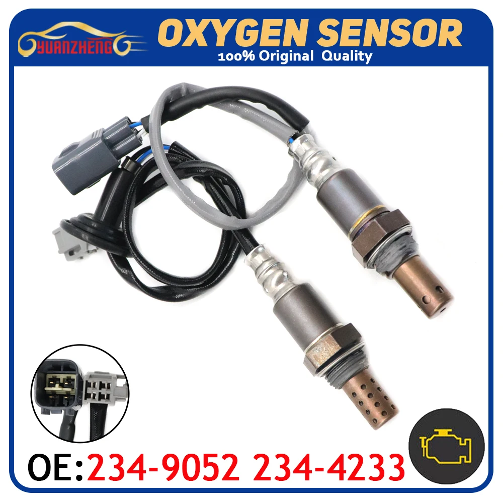 2pcs Car Air Fuel Ratio Probe Lambda O2 Oxygen Sensor 234-9052 234-4233 For Pontiac Vibe Toyota Corolla Matrix 1.8L 2005-2008