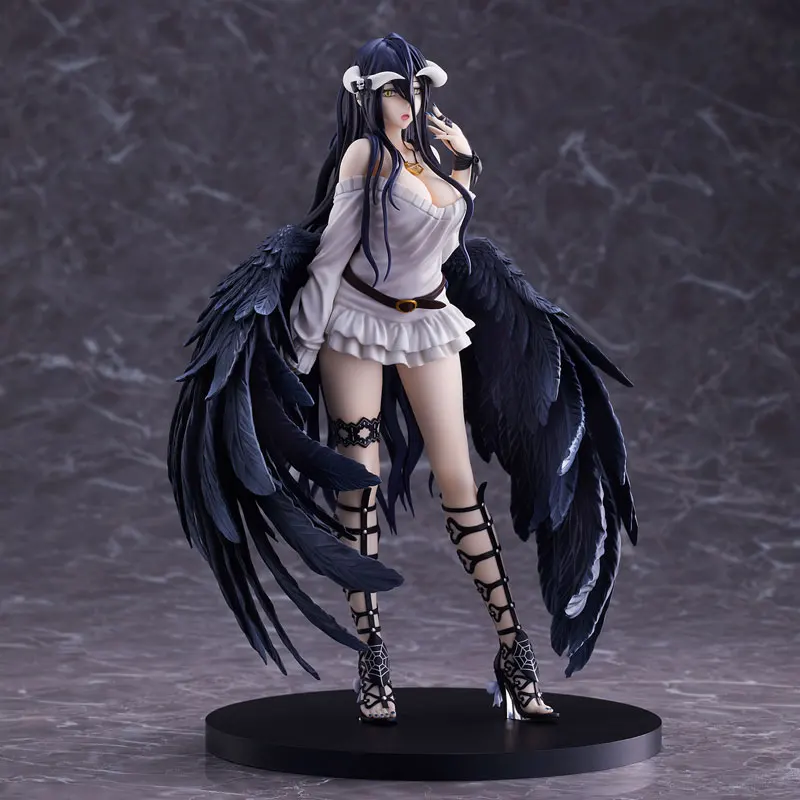 

21cm Overlord Albedo So-Bin Anime Figure Overlord III Albedo Action Figure Albedo Figurine Ainz Ooal Gown Figure Toys