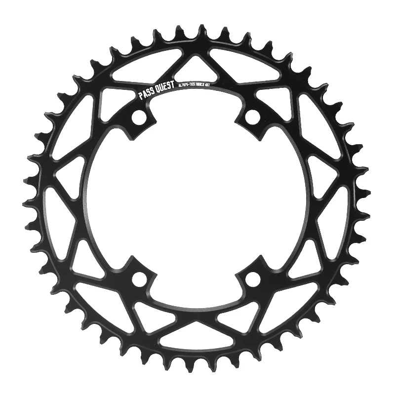 Специальный коленчатый вал PASS QUEST SHIMANO GRX G110BCD с четырьмя когтями не может сбросить