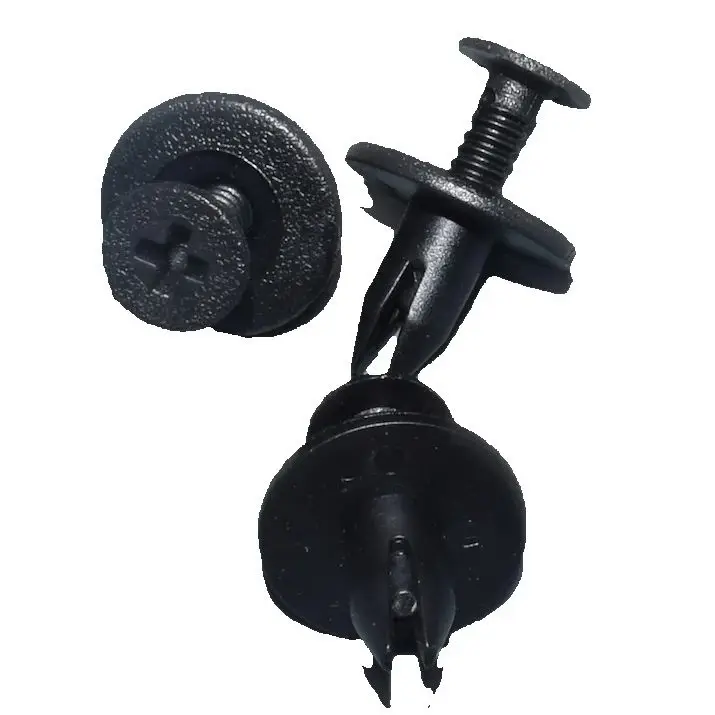 Фото worldgolden 100 шт. автоматический зажим для отделки панели фиксатор нажимного типа для Ford N806322-S №1
