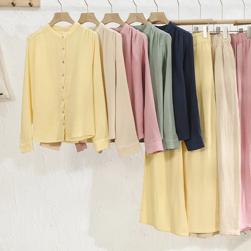 Пижама женская из муслина 100% хлопок 2 предмета