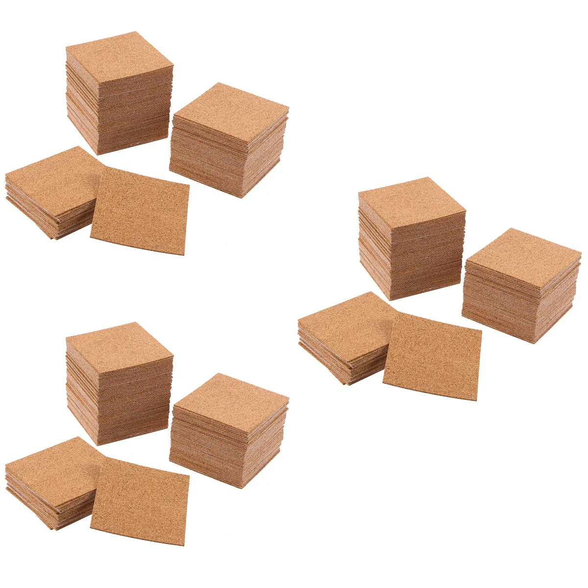 

300 Durable Convenient Useful Cork Strip Cork Gasket Self-adhesive Cork Cork Pads
