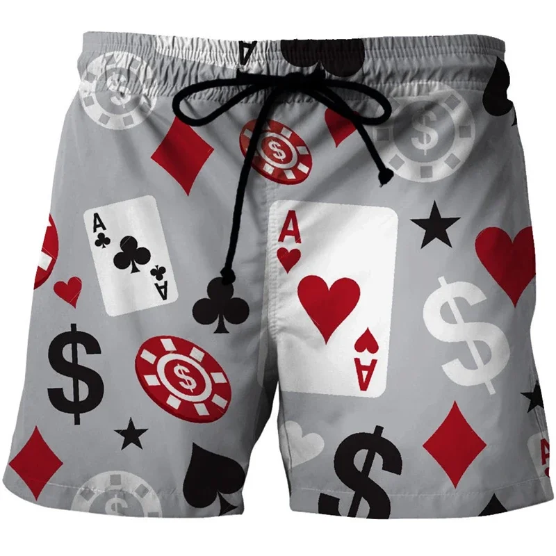 Летние мужские повседневные шорты пляжные с 3D принтом крутые плавки для серфинга