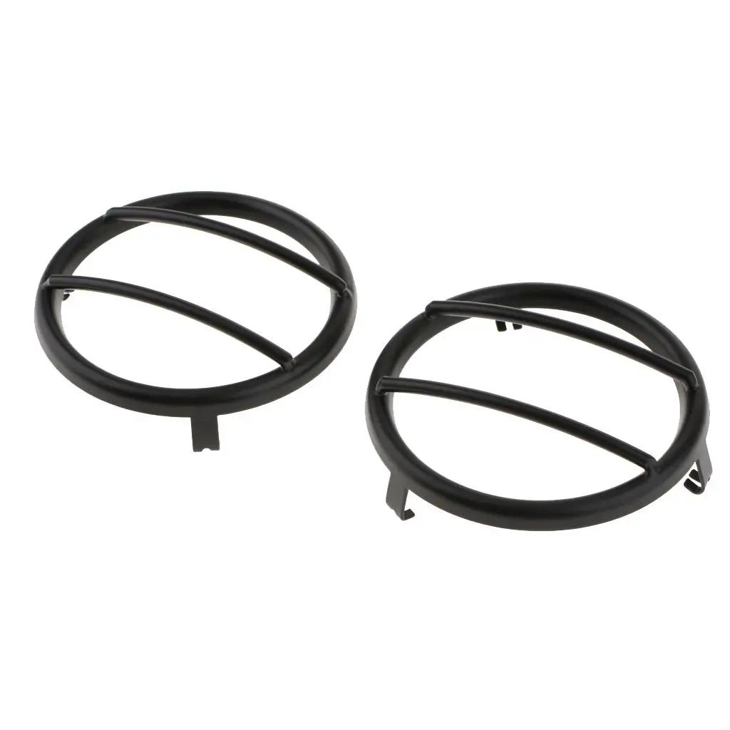 

2 Pieces Car Turn Signal Light Cover For 2007 - 2018 Black