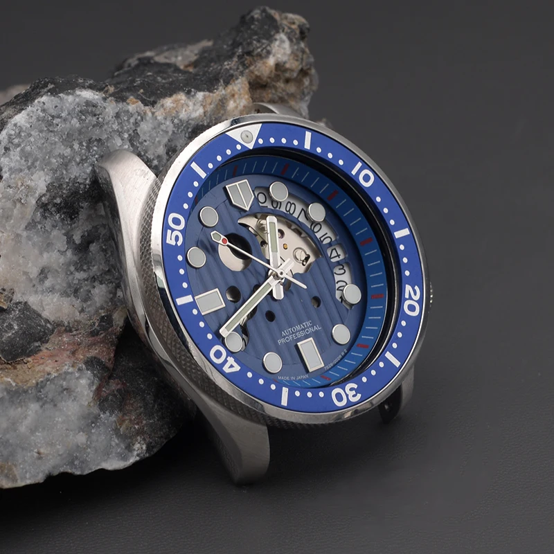 Водонепроницаемые часы с сапфировым стеклом модель SKX007 NH36 200 м