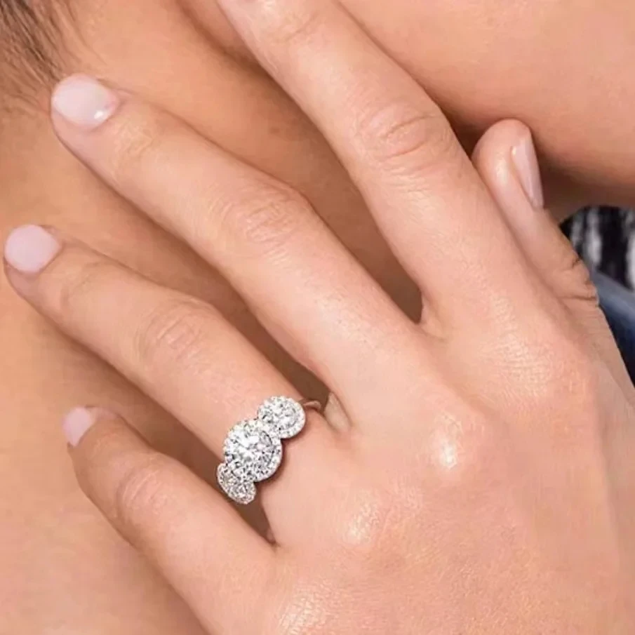 Новинка 2023 года трендовые классические высококачественные ювелирные кольца