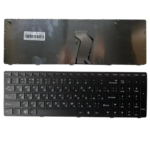 Новая русская клавиатура для Lenovo G570 G780 G770 G780A G770A русская клавиатура черная
