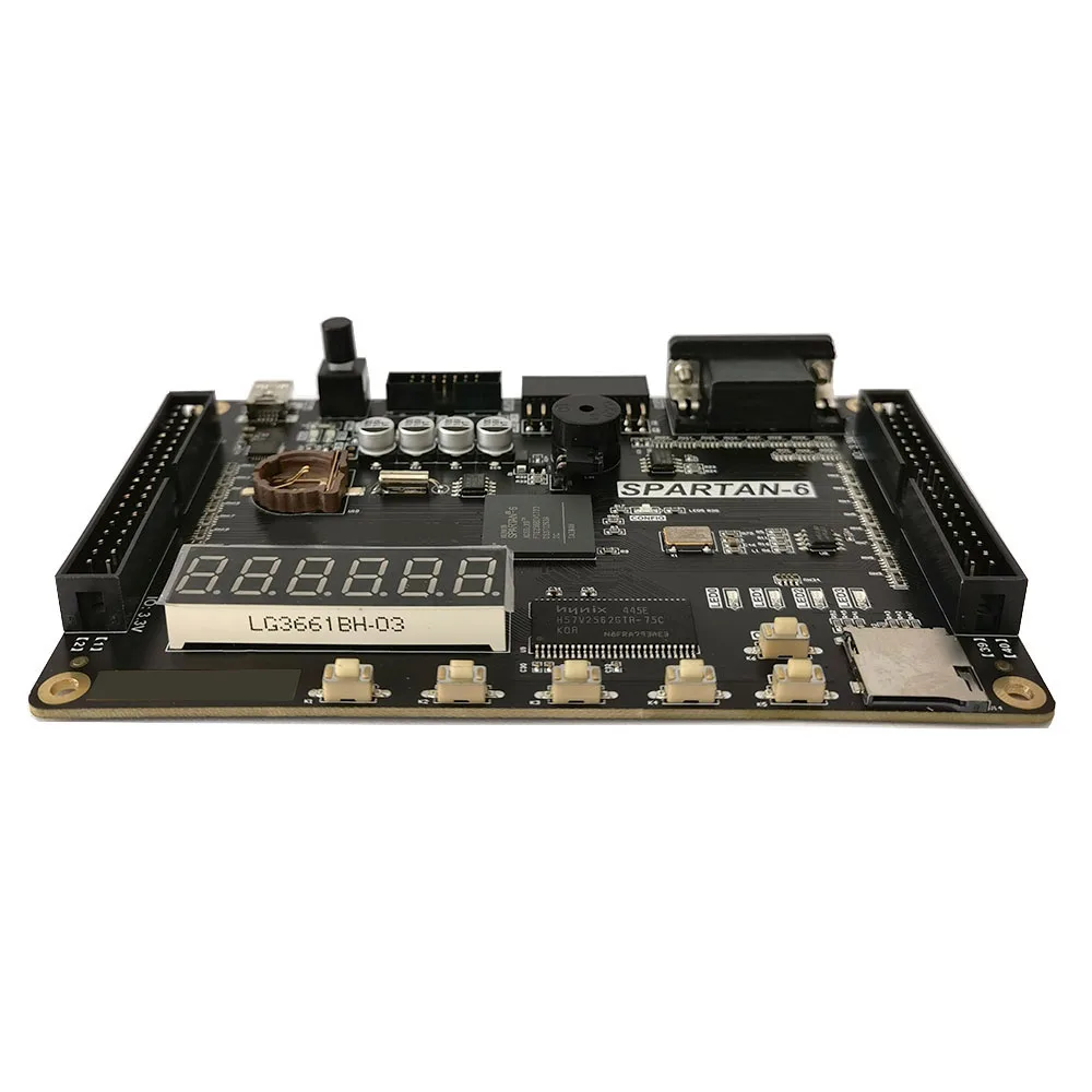 Фото Плата разработки AvaCoreFPGA Xilinx Spartan-6 XC6SLX16 XC6SLX9-2FTG256 с демонстрационной платой PCB, 256 МБ SDRAM, SD-картой и VGA №3