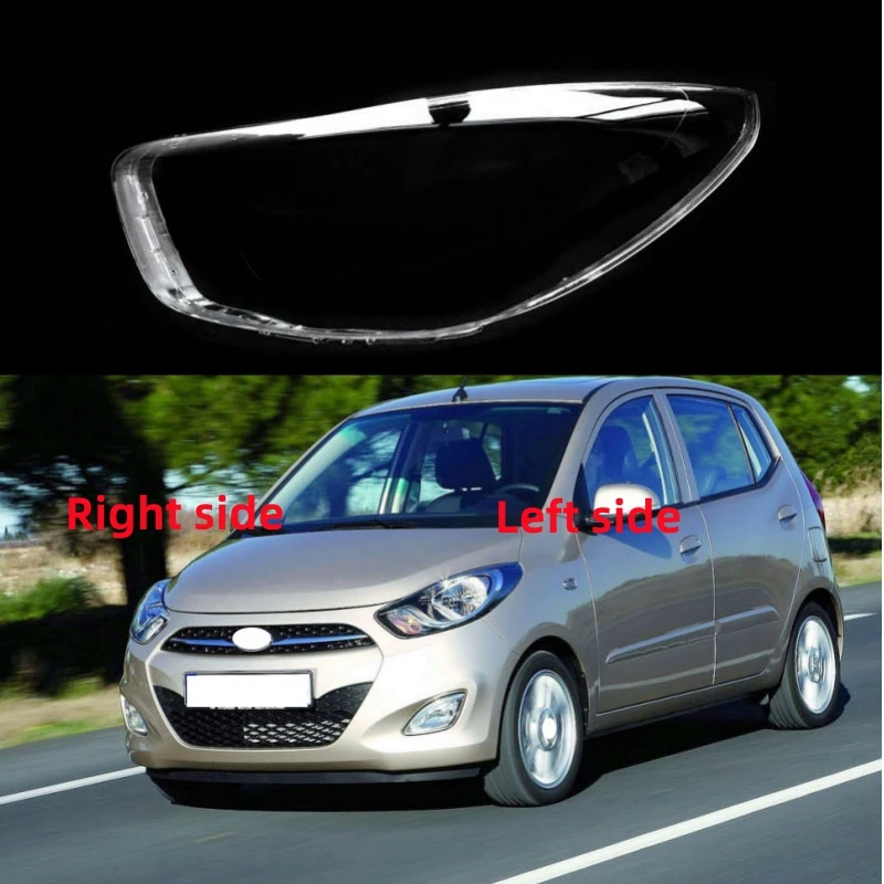 

For Hyundai I10 i10 2010 20211 2012 2013 Car Headlight Shell Headlight cover Headlamp Lens Headlight Glass Auto Shell Cover