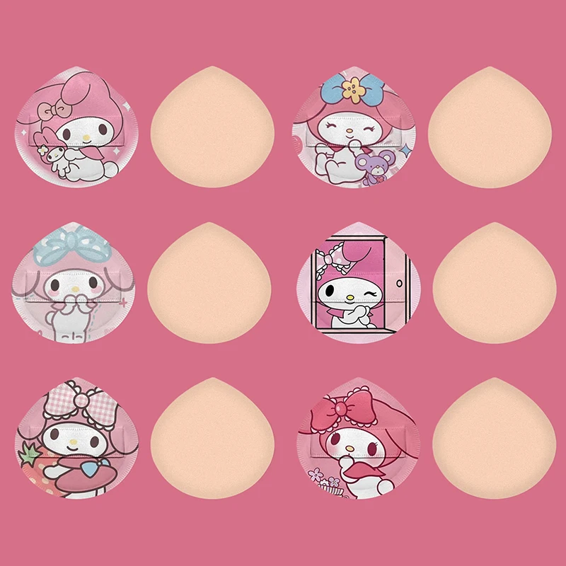 Спонж для макияжа Sanrio мягкая эластичная хлопковая основа мелодия консилер
