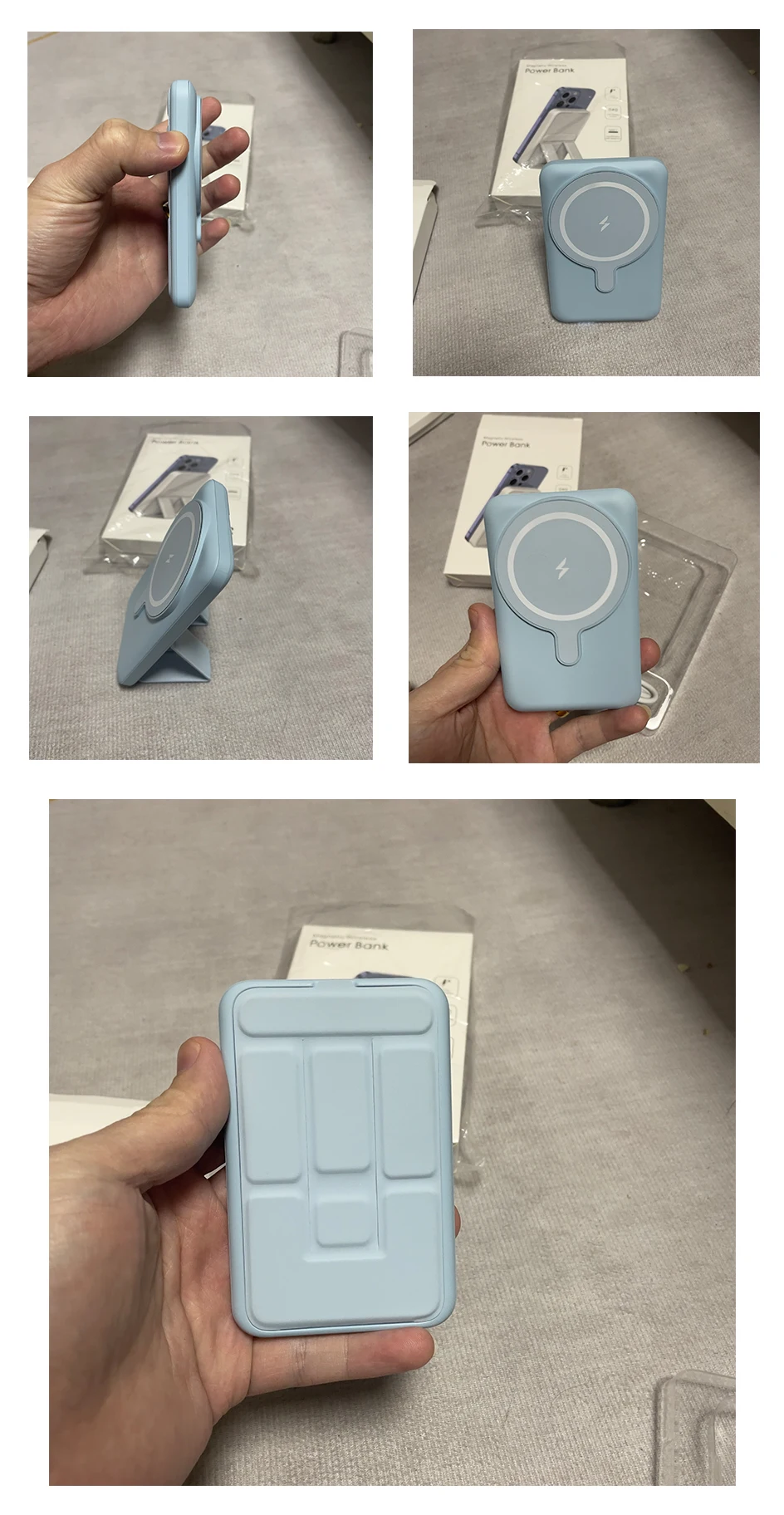 Внешний аккумулятор для Magsafe, 15 Вт, быстрая Беспроводная Магнитная Зарядка (art.: 3920bce4abbe3) - 3920bce4abbe3
