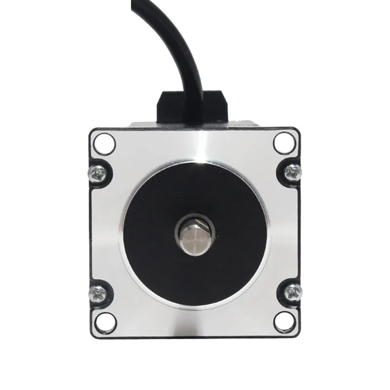 Шаговый двигатель Nema 23 57BYG250C двойной внешний вал диаметр 8 мм выходная линия 80 см