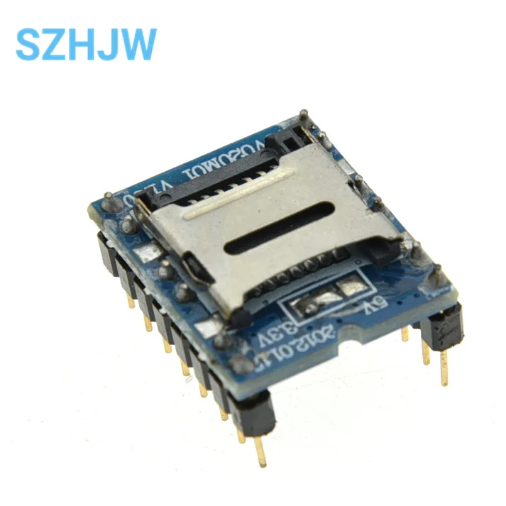 WTV020 WTV020-SD Mini SD карта MP3 звуковой модуль для PIC 2560 UNO R3