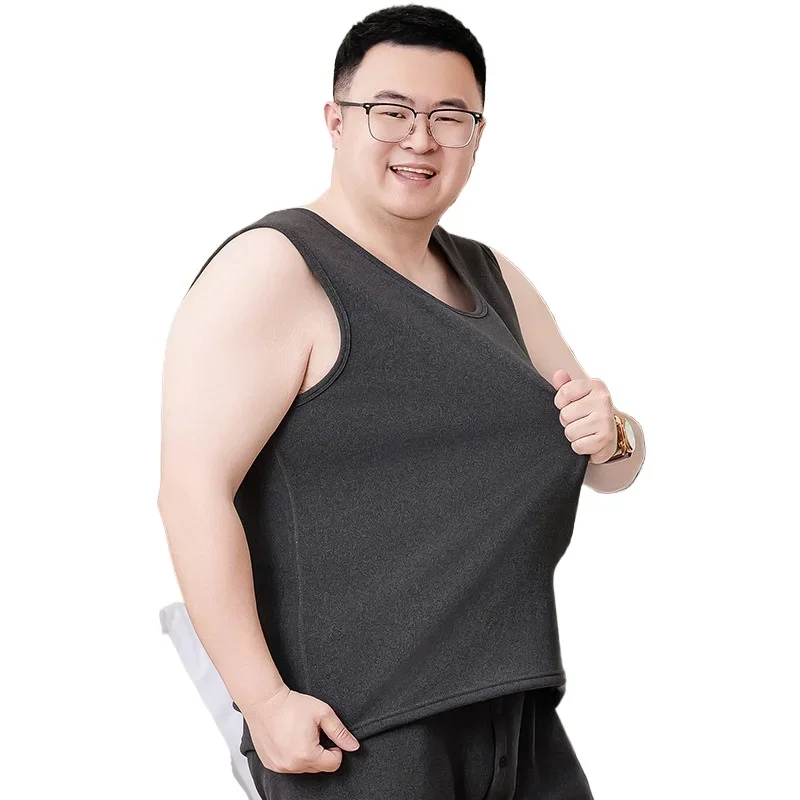 Новое поступление Suepr большой толстый однотонный жилет с добавлением флиса