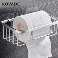 wall mounted toilet paper holder shelf holder rack toilet roll stand storage shelf roll paper holder no punching