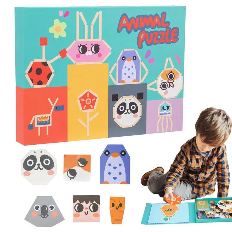

Magnetic Puzzles For Kids Enlightenment Jigsaw Puzzle Preschool Classroom Must Haves Montessori Learning Toy Travel Games Animal