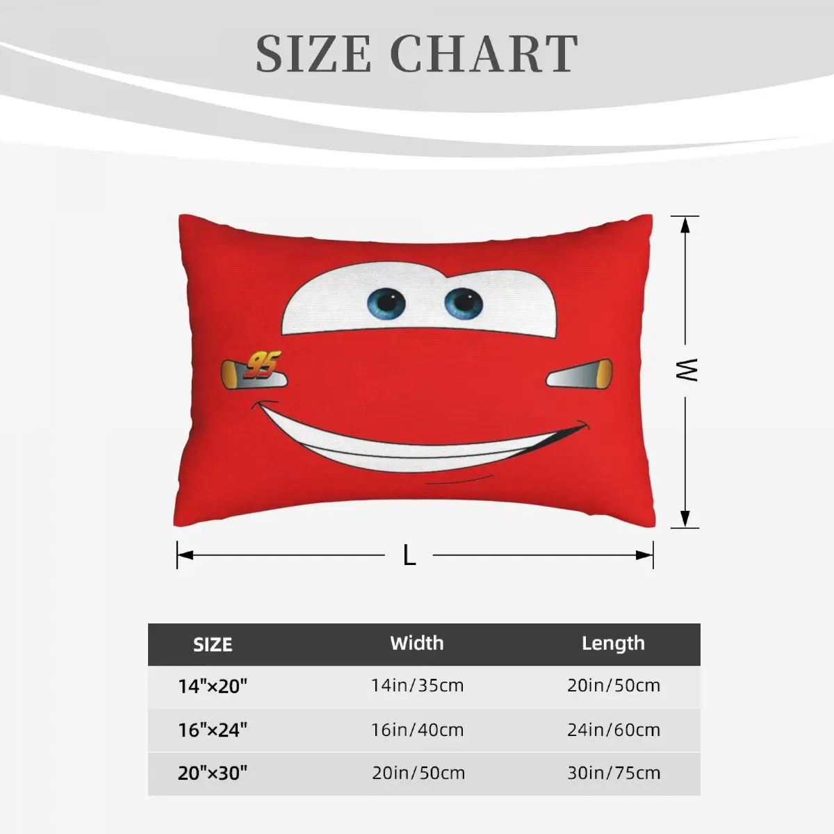 Ka-Chow 95 Lightning Mcqueen автомобили наволочка с принтом декоративная сиденье оптовая