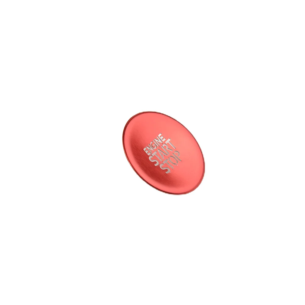 

Interior Trim Button Decoration Aluminum Alloy Button Engine Red Replacement Car Accessories For Hyundai Tucson 2022 2023