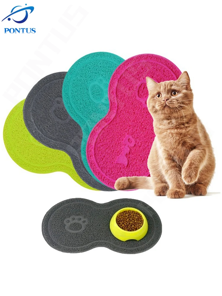 

Cat Feeding Mat Dog Puppy Waterproof Non-slip Drinking Pad Silicone Dish Bowl Pet Food Feed Placement Pet Supplies Accessories