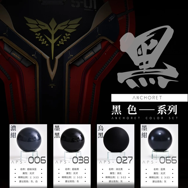 

Краска Nitro, 30 мл, для ручного распыления, маслянистая, Черная