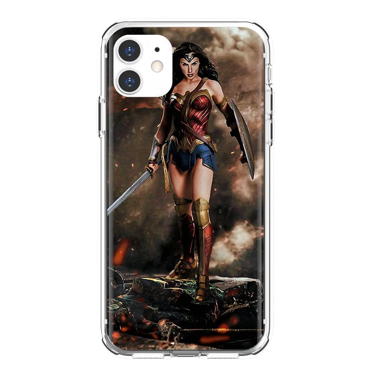 Чехлы из ТПУ Для Xiaomi Mi A1 A2 A3 5X 6X 8 9 9T 10 10T 11 Lite SE Pro Vintage-Pop-Art-Women-Sexy-Wonder-Woman |