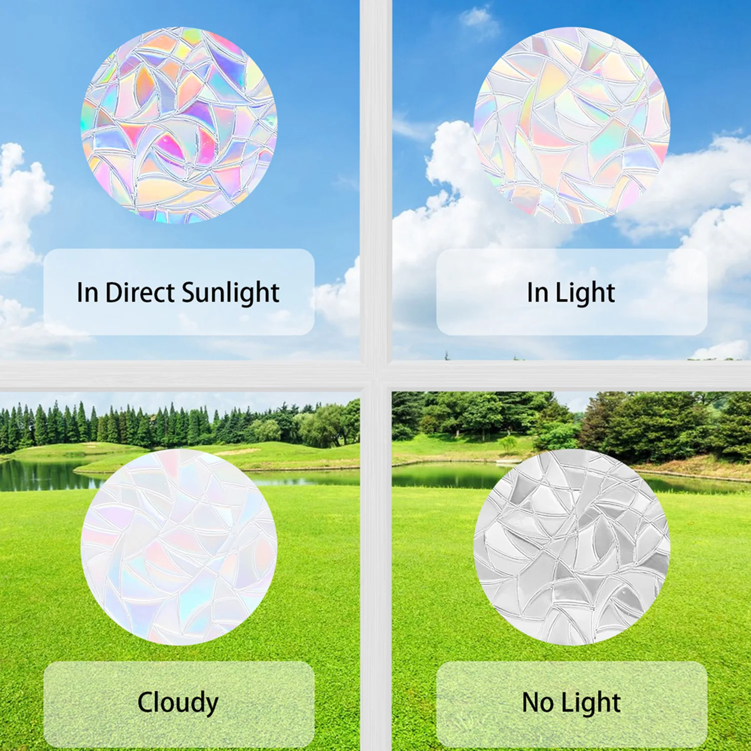 Наклейки со стеклянными элементами снежинка лось Санта искусственный ПВХ