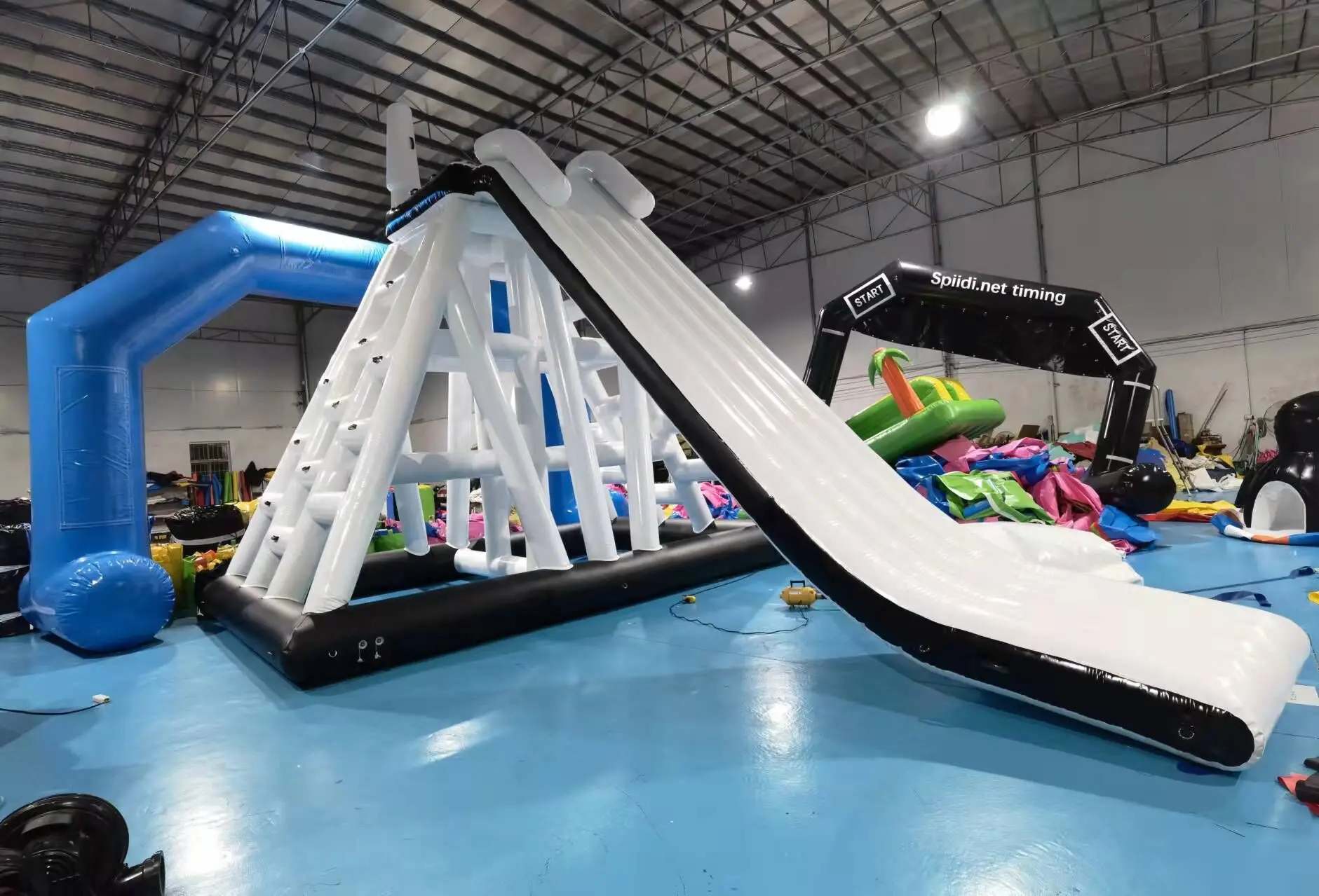 Горка для бассейна своими руками