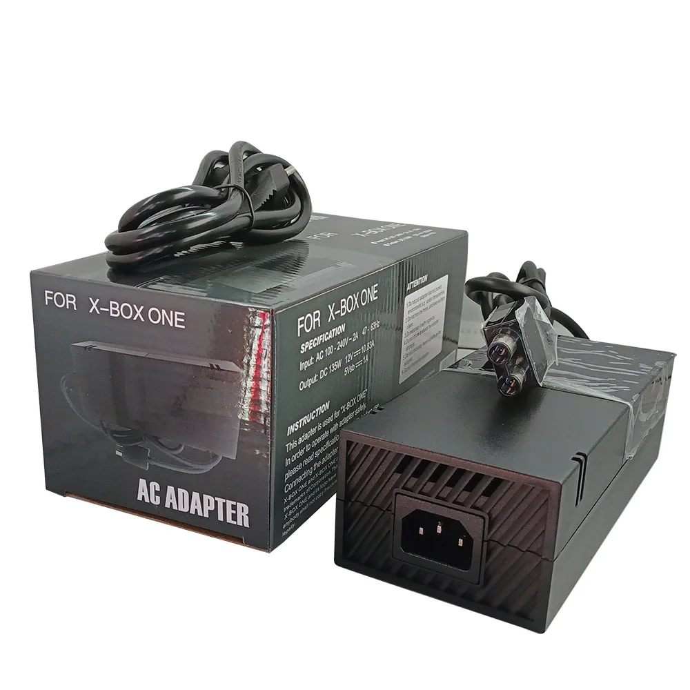 

220W For XboxOne Power Supply Ac Adapter Replacement Charger With Cable For XboxOne Host Power EU Plug Charger