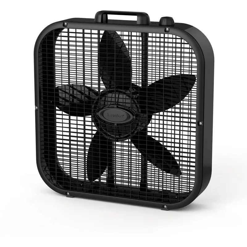 

20" 3-Speed Decor Colors Box Fan, Model B20401, Black