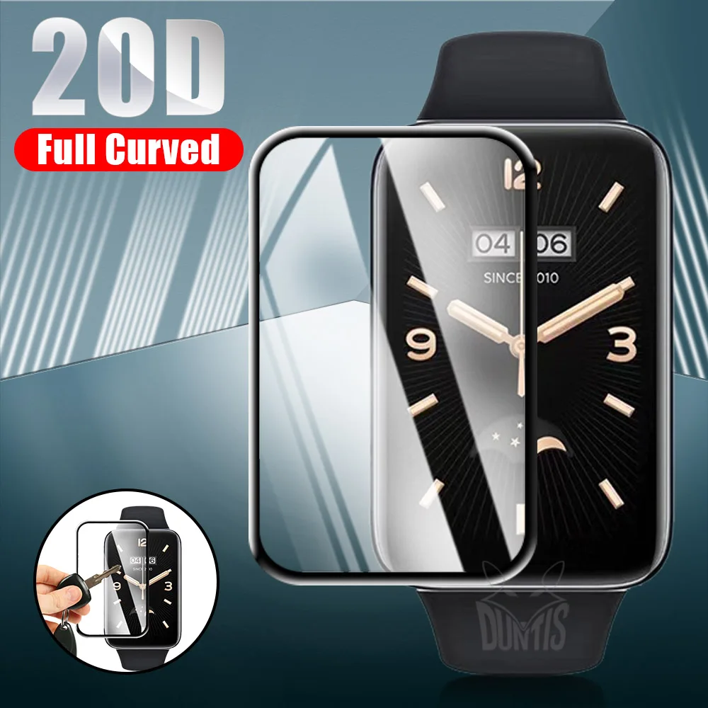 

20D Screen Protector film For Mi Xiaomi Band 7 Pro Global version 6 Smart Watch Protective Cover Accessories (Not Glass)