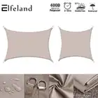 Водонепроницаемый тент от солнца ELfeland, козырек от солнца для сада, внутреннего дворика, бассейна, тента, кемпинга, затеняющая ткань