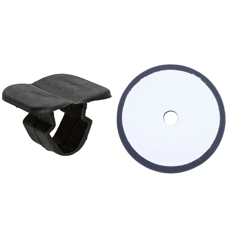 

1x6 дюймов/5 дюймов короткая шерстяная полировка фотополировка и 30 шт. крепежных заклепок для брызговиков фиксатор