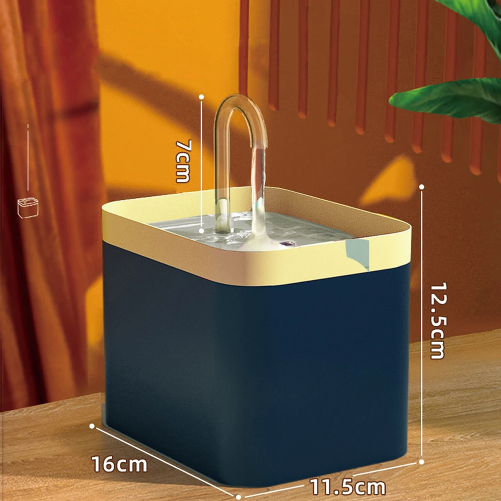 Poidełko-fontanna dla kota filtr automatyczny USB elektryczny wyciszenie kot pijący miska 1.5L recyrkulacyjny filtr pijący dla kotów dystrybutory wody dla zwierząt 6 Poidełko-fontanna dla kota filtr automatyczny USB elektryczny wyciszenie kot pijący miska 1.5L recyrkulacyjny filtr pijący dla kotów dystrybutory wody dla zwierząt 6