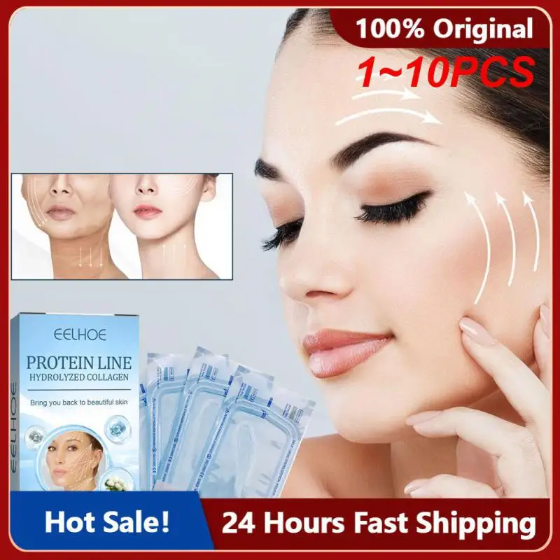 

1~10PCS 5BagsProtein Lifting Line Skin Anti-Wrinkle V-face Absorbable Collagen Silk Thread Firming Facial Contours Fade Fine