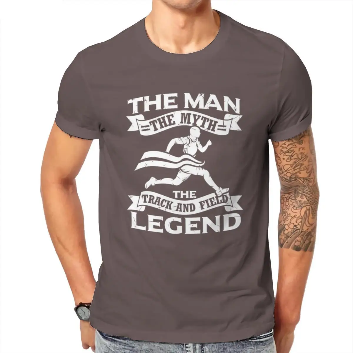 

Wholesale Perfect Track and Field Design Quote Track Legend Mens T-Shirt Streetwear Tops Vintage 90s Male Clothing 104883