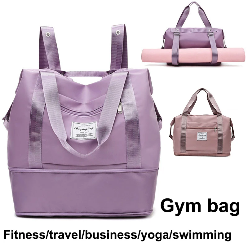 

Large Capacity Travel Backpack Multi-function Folding Waterproof Travel Duffle Handbag Outdoor Fitness Training Storage Bag