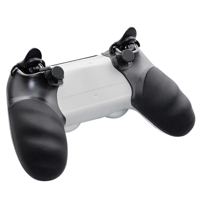 Top Deals L2 R2 Trigger Extra Longer Gamepad Button Non-Slip Game Controller Hand Grip For PS4 Pro/Slim Controllers |