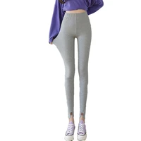 lpowss korean fashion women pants slim stretch sport leggings yoga pants soft joggers small leg trousers pencil pants xs 2xl