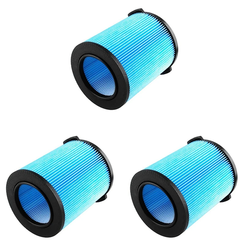 3X Replacement Filter For Ridgid VF5000 5-20 Gallon Wet Dry Vacuums Pleated Paper Rigid Vacuum Cartridge Filter
