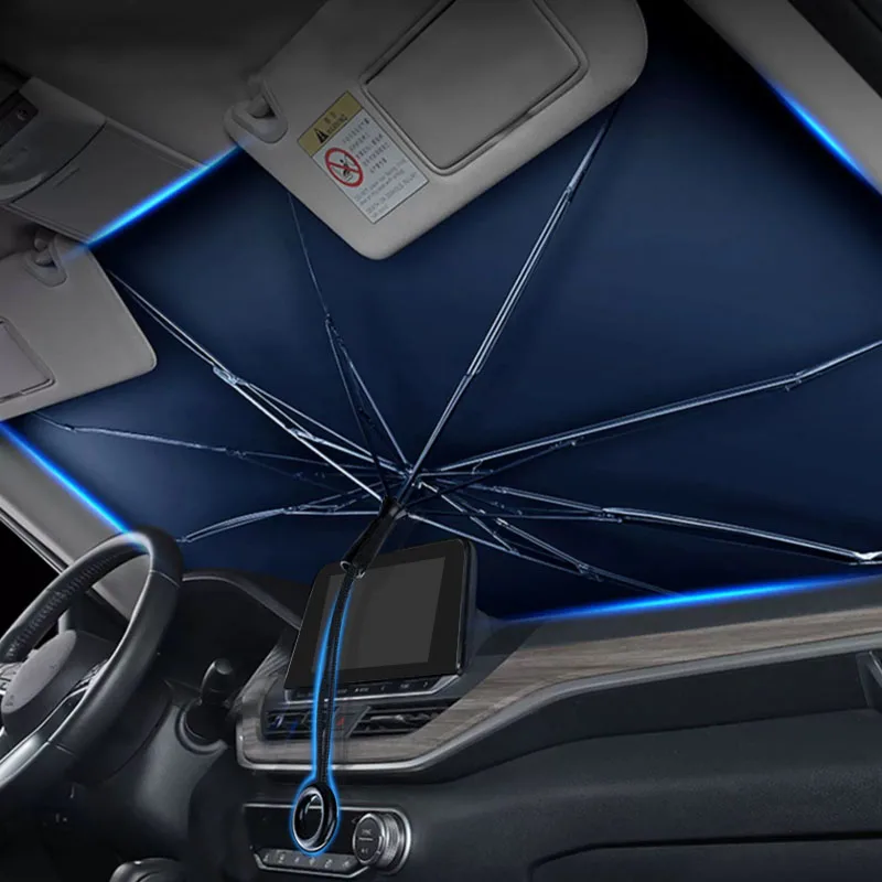 НОВЫЙ обновленный зонтик для лобового стекла автомобиля складной подходит Ford Focus