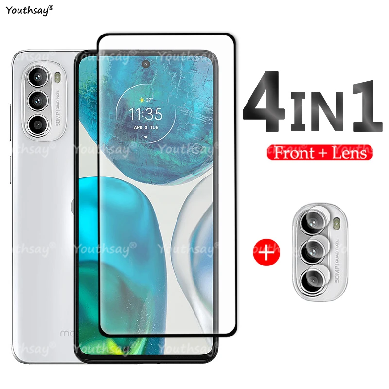 

For Motorola Moto G52 Glass For Moto G62 5G G42 G52 G82 G72 G53 Tempered Glass Screen Camera Protector Film Motorola G52 Glass
