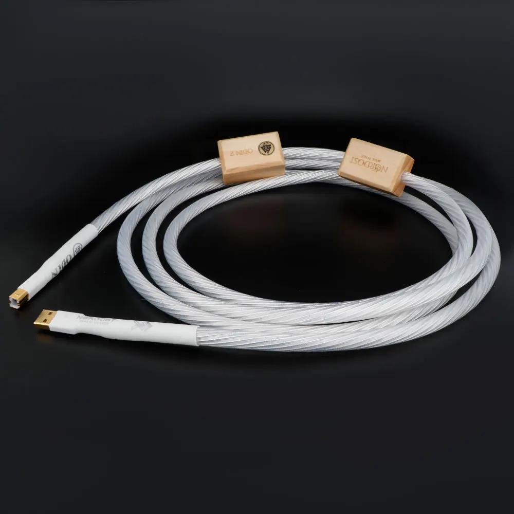 

Nordost Odin 2 High Quality Type A to Type B Decoder DAC Data Cable USB Sound Card Cable A-B Shield USB Cable