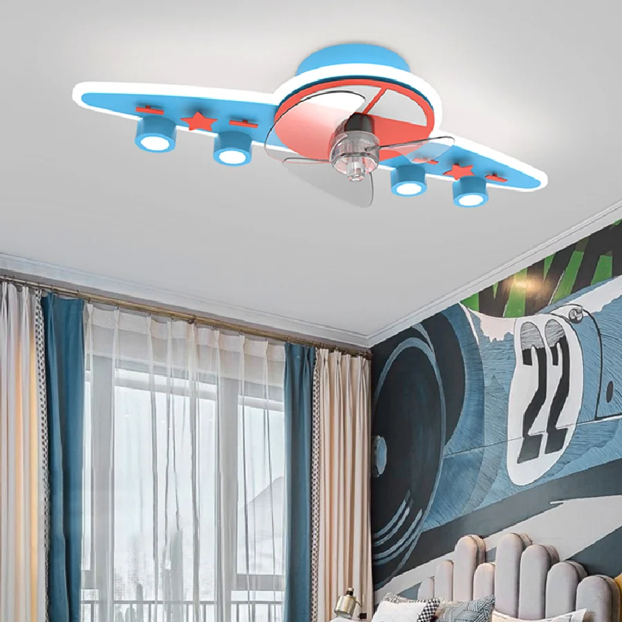 

Kids decorative led Ceiling lamps Chandelier fan bedroom Ceiling fan with led light and control Ceiling fans with light fixture