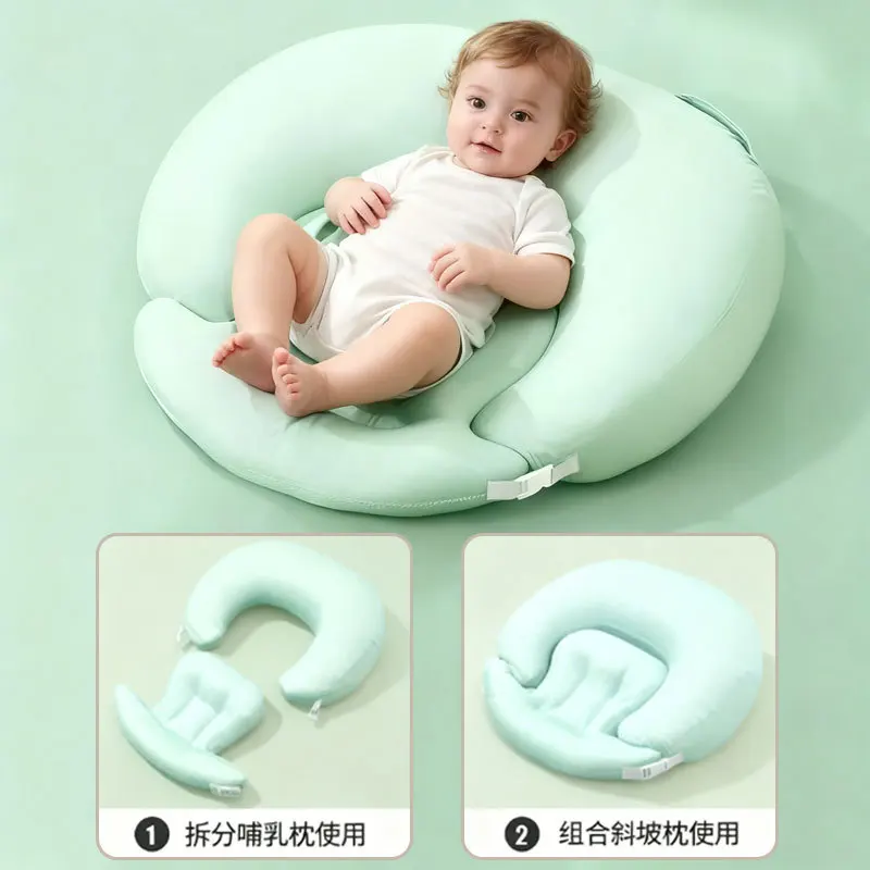 Подушка-наклон Taoqibaby для кормления, подушка-наклон для грудного вскармливания, предотвращающая обратный отток молока, подушка для новорожденных, артефакт для грудного вскармливания (art.: 3920d7bf2de14) - 3920d7bf2de14