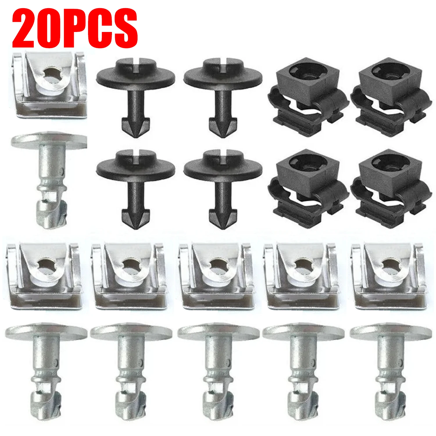 

10/20 шт., автомобильная защита под двигателем, винты для крышки двигателя, зажимы для крепления крышки двигателя, зажимы для Audi A4 A6 для VW Passat B5