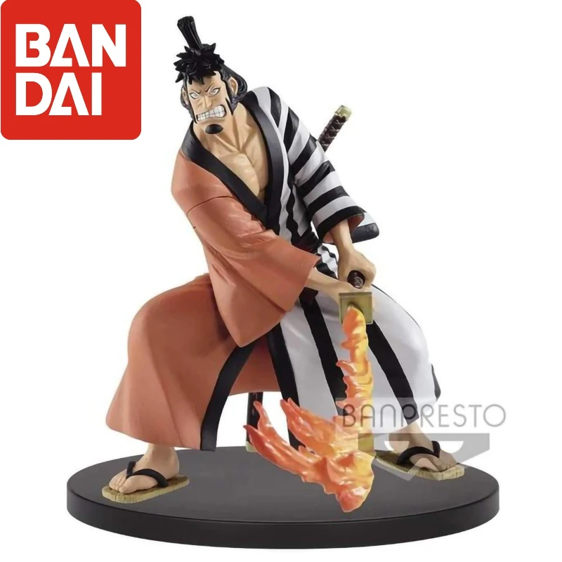 

In Stock Banpresto One Piece Battle Record Collection Brc Kinemon Wano Country Original 16Cm Action Figure Collectible Toys
