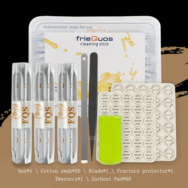 

Набор для чистки ICOS, 30 шт., монад, ватный тампон, 1 шт., пинцет, 1 шт., керамические нагреватели, Силиконовая защита, высокое качество, сертифицир...