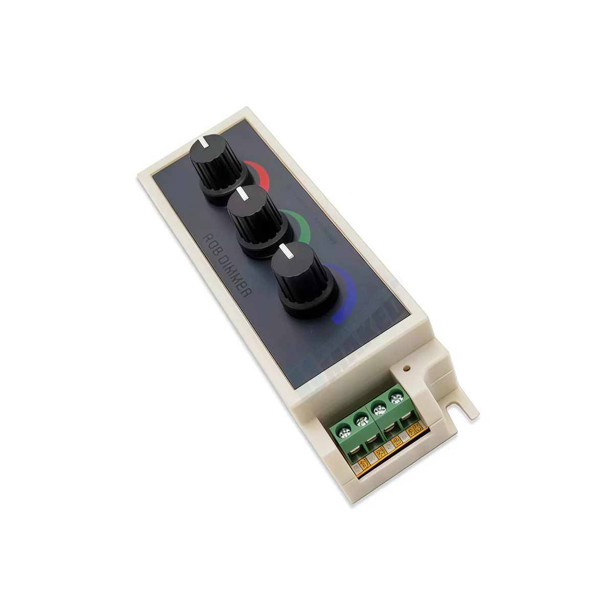 Фото 1 шт. контроллер RGB LED DC12V-24V 9A, 3-канальный диммер RGB LED с ручкой управления для светодиодных лент 3528 5050 RGB №3